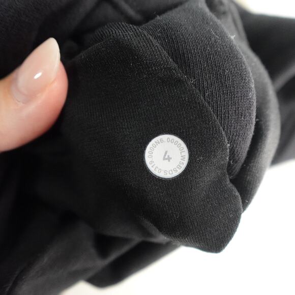 Lululemon Pants Womens 4 Warm Down Jogger II 28" Black Sweatpants Athleisure - Picture 8 of 9